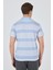 Kısa Kol Desenli Pike Polo Yaka Cepsiz Slim Fit Tişört 1011250128 5