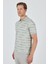 Kısa Kol Baskılı Pike Polo Yaka Cepsiz Slim Fit Tişört 1011250170 3