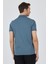 Mavi Kısa Kol Düz Pike Polo Yaka Cepsiz Pamuk Casual Slim Fit Tişört 1011250157_302 10