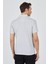 Gri Polo Yaka Kısa Kol Cepsiz Slim Fit Classic Tişört 1011250176 5