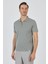 Koyu Yeşil Kısa Kol Düz Suprem Polo Yaka Cepsiz Pamuklu Casual Slim Fit Tişört 1011250164_700 1