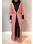 Piliseli Kimono Pareo Kaftan Bağlanabilir RPK004 Pudra 1