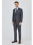 Koyu Antrasit Mono Yaka Esnek 6 Drop Comfort Fit Classic Takım Elbise 1001250152 2