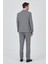 Gri Mono Yaka Esnek 6 Drop Comfort Fit Classic Takım Elbise 1001250104 5
