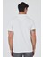 Kısa Kol Baskılı Suprem Italyan Yaka Cepsiz Slim Fit Tişört 1011250123 5