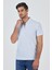 Koyu Mavi Polo Yaka Kısa Kol Cepsiz Slim Fit Classic Tişört 1011250176 1