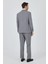 Gri Mono Yaka Esnek 4 Drop Comfort Fit Classic Takım Elbise 1001250159 5