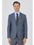Mavi Mono Yaka Düz 2 Düğme Classic Yünlü Slim Fit Takım Elbise 1001250175 3