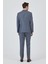 Mavi Mono Yaka Düz 2 Düğme Classic Yünlü Slim Fit Takım Elbise 1001250175 5
