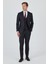 Düz Filafil Mono Yaka Tam Astar Yelekli 6 Drop Slim Fit Takım Elbise 1001250171 2