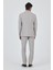 Taş Rengi Mono Yaka Kendinden Desenli 2 Düğme Casual Esnek Slim Fit Takım Elbise 1001250174 5