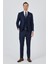 Düz Filafil Mono Yaka Tam Astar Yelekli 6 Drop Slim Fit Takım Elbise 1001250171 2