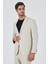 Bej Kılıç Yaka Esnek 6 Drop Slim Fit Classic Takım Elbise 1001250100 3