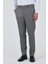 Gri Esnek Yandan Cepli Comfort Fit Classic Pantolon 1003250154 2