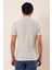 Kısa Kollu Çizgili Jakarlıcepsiz Garnili Pamuklu Casual Slim Fit T-Shirt 1011230159 5