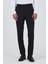 Siyah Yan Cep Açık Paça Comfort Fit Esnek Classic Pantolon 1003250907 1
