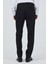 Siyah Yan Cep Açık Paça Comfort Fit Esnek Classic Pantolon 1003250907 5