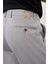 Gri Pamuklu Yandan Cepli Casual Comfort Fit Chino Pantolon 1003245169 5