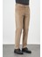 Bej Pamuklu Yandan Cepli Comfort Fit Kadife Pantolon 1003245160 1