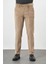 Bej Pamuklu Yandan Cepli Comfort Fit Kadife Pantolon 1003245160 2