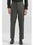 Koyu Antrasit Esnek Yandan Cepli Comfort Fit Classic Pantolon 1003240163 1