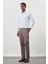 Füme Pamuklu Yandan Cepli Casual Comfort Fit Chino Pantolon 1003245169 3