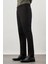 Siyah Pamuklu Yandan Cepli Casual Comfort Fit Chino Pantolon 1003245169 4