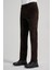 Koyu Kahverengi Pamuklu Yandan Cepli Comfort Fit Kadife Pantolon 1003245160 3