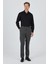 Füme Esnek Yandan Cepli Comfort Fit Classic Pantolon 1003250155 2