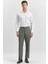 Füme Esnek Yandan Cepli Comfort Fit Classic Pantolon 1003240163 3