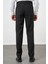 Siyah Esnek Yandan Cepli Comfort Fit Classic Pantolon 1003240914 4