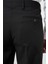 Siyah Esnek Yandan Cepli Comfort Fit Classic Pantolon 1003240914 5