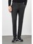 Siyah Esnek Yandan Cepli Casual Comfort Fit Chino Pantolon 1003245158 1