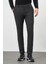 Siyah Esnek Yandan Cepli Casual Comfort Fit Chino Pantolon 1003245158 2