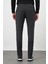 Siyah Esnek Yandan Cepli Casual Comfort Fit Chino Pantolon 1003245158 5