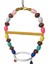 Renkli Boncuklu Oval Hlı Papağan Salıncağı 15 cm-23 cm 4