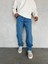 Erkek Baggy Denim Likralı Yeni Sezon Trend Baggy Jean Pantolon 1