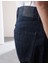 Keten Karışımlı Geniş Paça Jean Pantolon 2