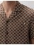 Pamuk Karışımlı Geometrik Desenli Pijama Üstü 5