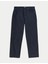 Keten Karışımlı Geniş Paça Jean Pantolon 5