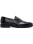 Erkek Siyah Deri Klasik Loafer 25SFD724122 1