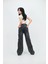 Siyah Jean Butterfly Baggy Kot Pantolon 2