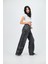 Siyah Jean Butterfly Baggy Kot Pantolon 3
