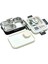 life Bento 820ML Lunchbox Tek Katlı 3 Bölmeli Paslanmaz Çelik (Beyaz Panda) 3
