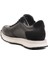 4Y2187 Siyah-Beyaz Hakiki Deri Erkek Sneaker 4