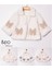 Fiyonk Nakışlı Peluş Bebek Ceket 3-6-9 Ay 1
