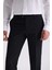 Siyah Slim Fit Kumaş Pantolon 4