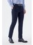 Lacivert Regular Fit Yan Cep Kumaş Pantolon 2