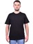 M-221 Erkek T-Shirt Süprem Bisiklet Yaka Kısa Kol 2xl Siyah 3