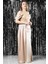 Pul Payet Detaylı Saten Abiye Gold MDV374 4